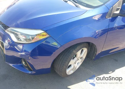 2014 Toyota Corolla S Plus z USA, uszkodzony, nr VIN 5YFBURHE4EP124206